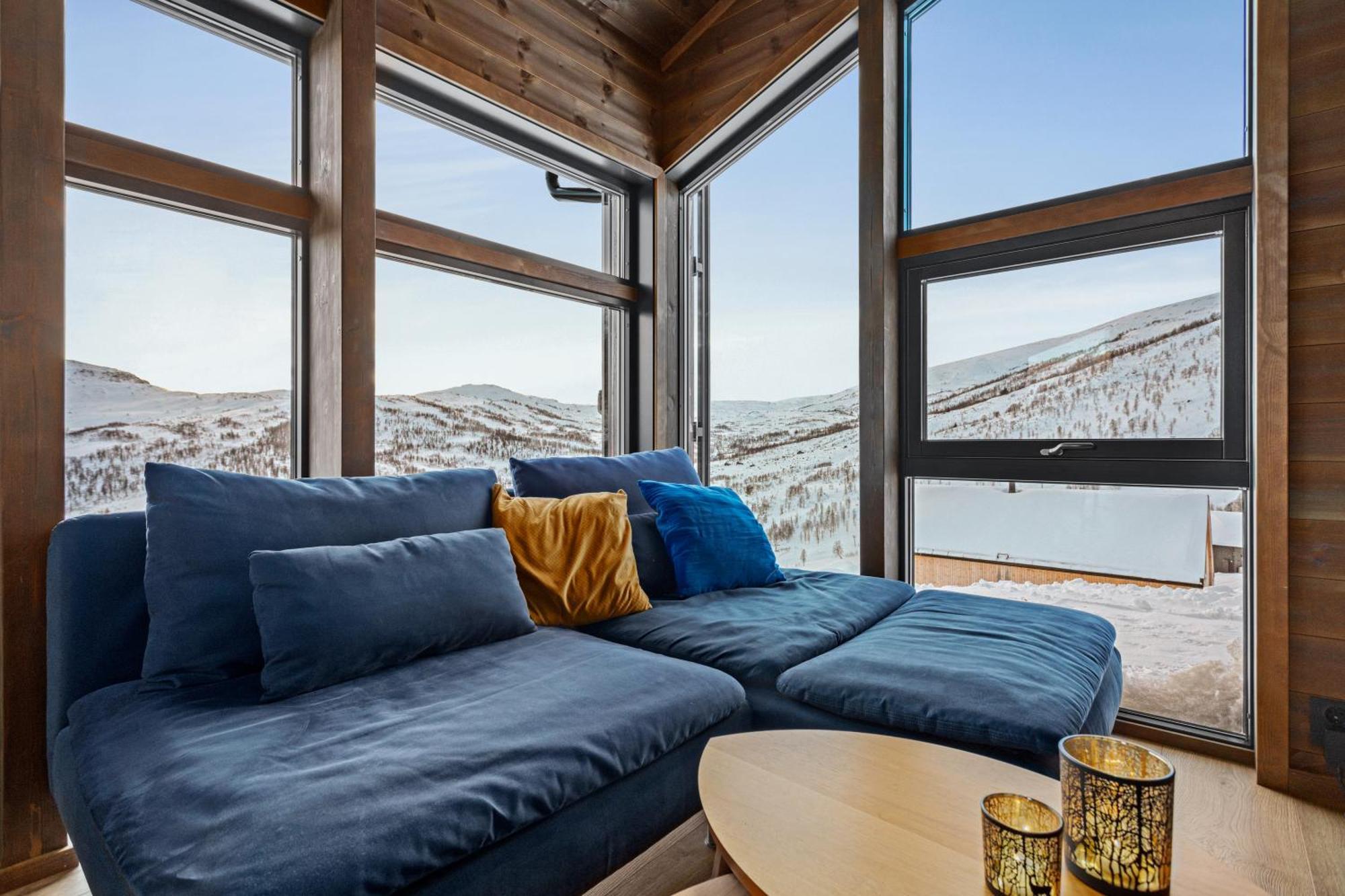 Exclusive Mountain Cabin With Spectacular Views At The Top Of Hodlekve With Possibility Of Extra Unit Sogndal Exterior photo